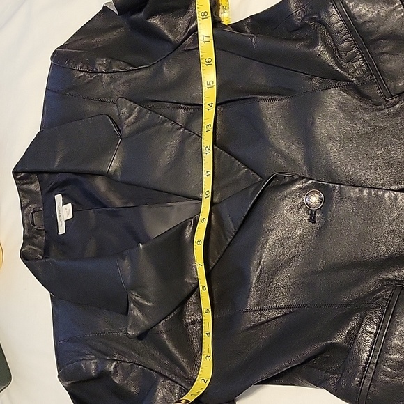Boston Proper Black Leather Jacket - Picture 10 of 10
